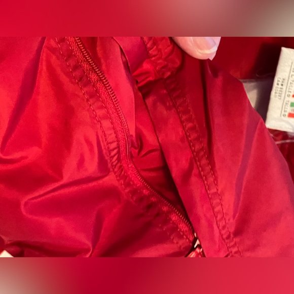 Adidas Reversible Hooded Jacket Vintage Red & Gray – Size Large - Picture 12 of 13